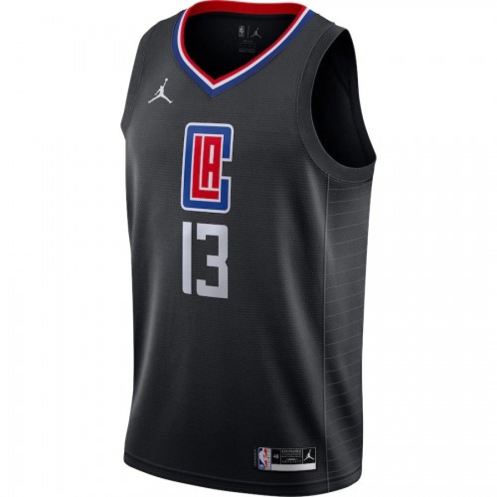 Men's LA Clippers Paul George #13 Jordan Black 202021 Swingman Jersey - Statement Edition-Pro Kit Vault | Brand New 26/27 Sports Jerseys